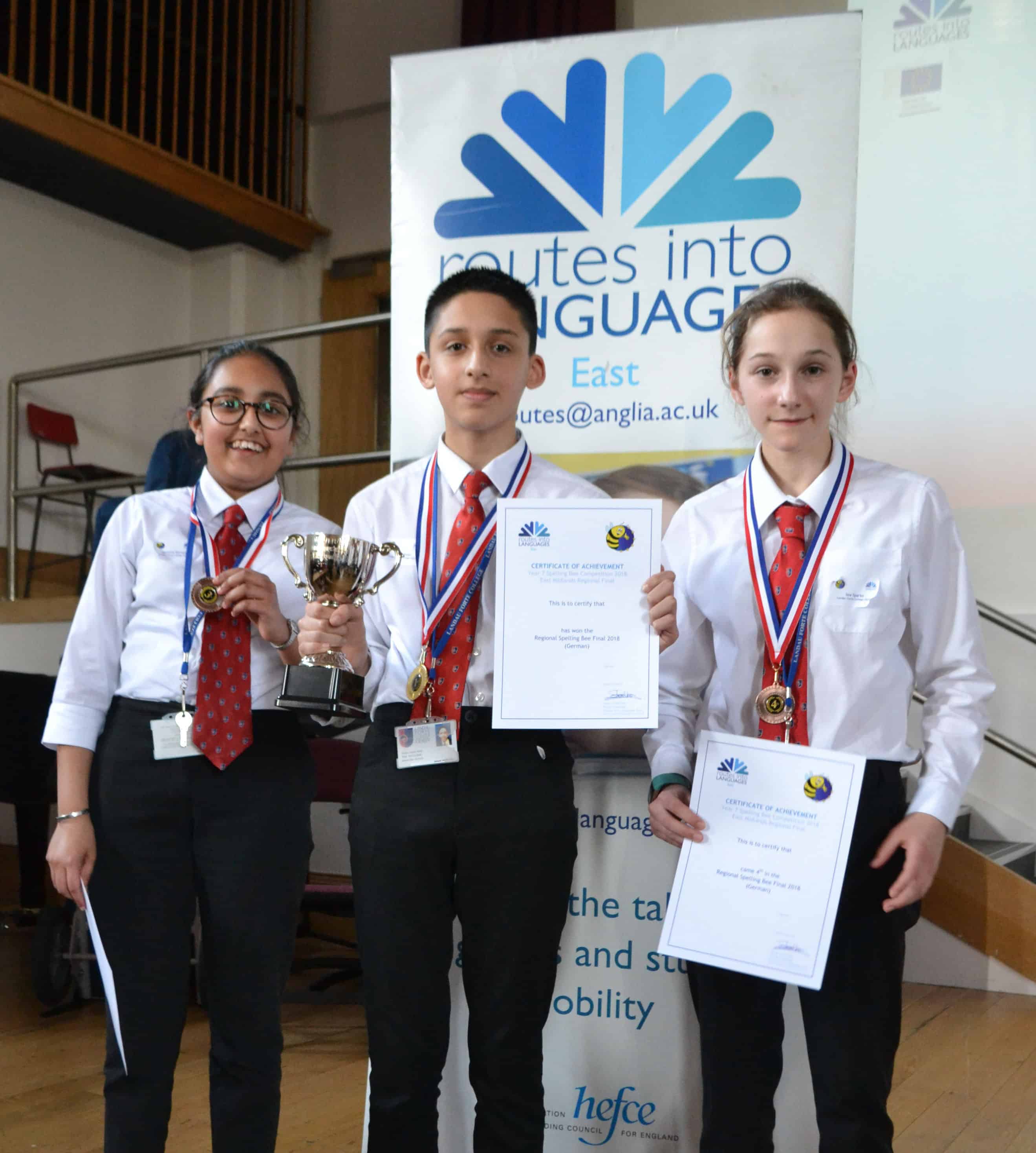 Featured - Further Spelling Bee success for Landau Forte College ...