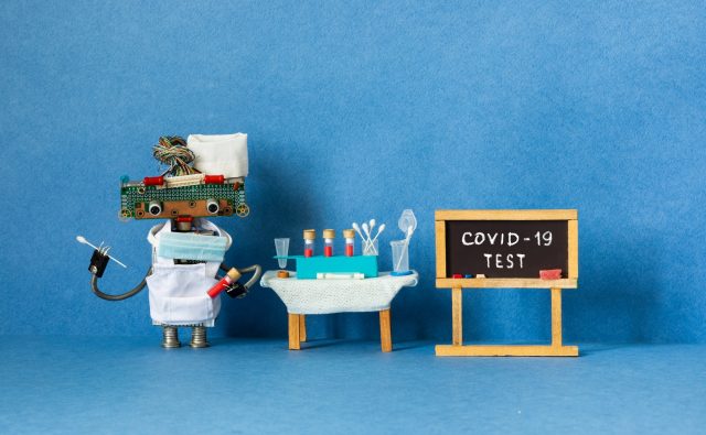 Medic robot and Covid 19 Test
